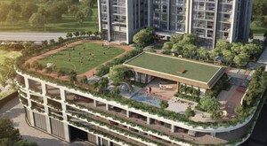 Balcony in 6 BHK Apartment at Upper Worli – for Sale