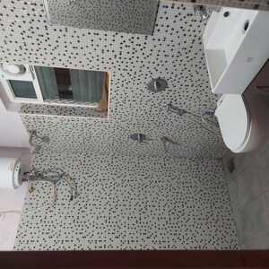 Bathroom in 3 BHK Apartment at Rayasandra – for Rent