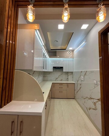 Kitchen in 3.5 BHK Builder Floor at Uttam Nagar – for Sale