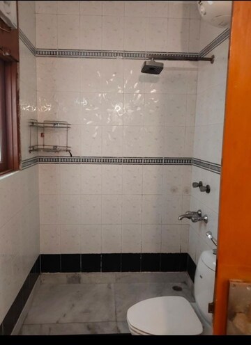Bathroom in 3 BHK Builder Floor at Greater Kailash I – for Rent