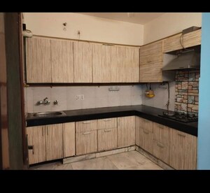Kitchen in 3 BHK Builder Floor at Greater Kailash I – for Rent