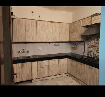 Kitchen in 3 BHK Builder Floor at Greater Kailash I – for Rent