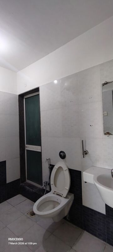 Bathroom in 2 BHK Apartment at Gundecha Altura, Kanjurmarg West – for Rent
