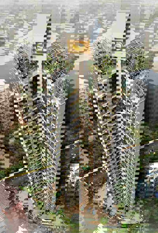 3 BHK 1176 Sq.Ft. Apartment in Bhimjyani Verraton