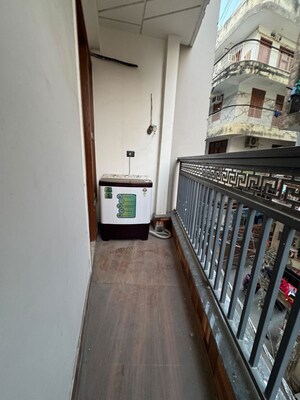 Balcony in 1 BHK Builder Floor at Chattarpur – for Rent
