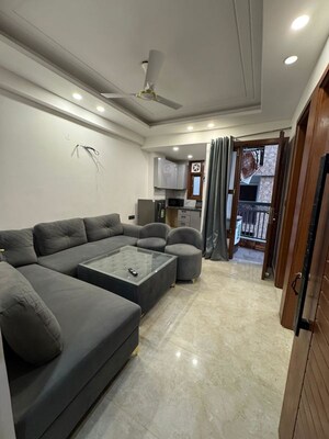 Bedroom in 1 BHK Builder Floor at Chattarpur – for Rent