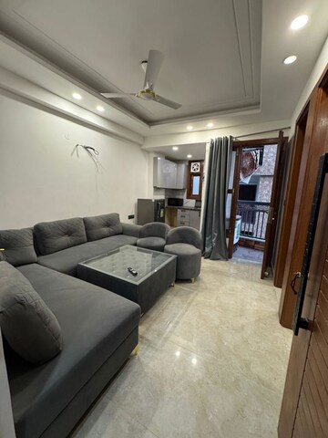 Bedroom in 1 BHK Builder Floor at Chattarpur – for Rent