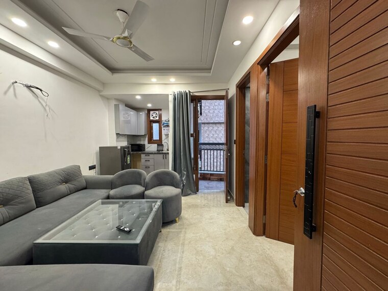 Living Room, chattarpur 1 Bedroom 550 Sq.Ft. Builder Floor In Chattarpur Delhi 10084337