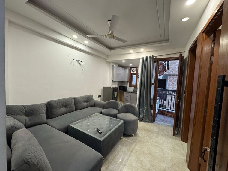 Bedroom, chattarpur 1 Bedroom 550 Sq.Ft. Builder Floor In Chattarpur Delhi 10084337