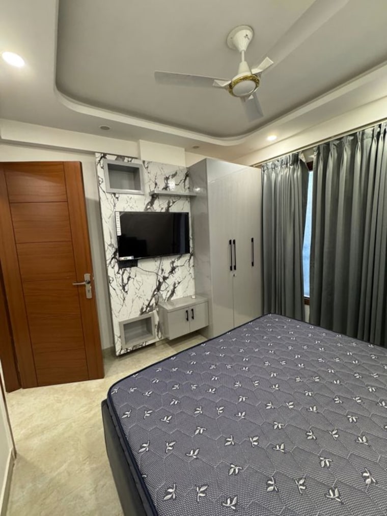 Bedroom, chattarpur 1 Bedroom 550 Sq.Ft. Builder Floor In Chattarpur Delhi 10084337