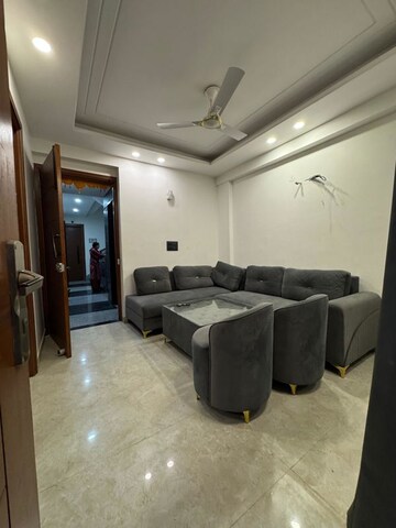 Living Room in 1 BHK Builder Floor at Chattarpur – for Rent