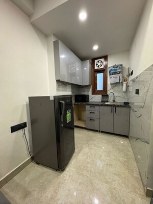 Kitchen in 1 BHK Builder Floor at Chattarpur – for Rent
