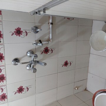 Bathroom in 1 RK Apartment at Gokuldham Complex, Goregaon East – for Rent