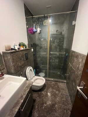 Bathroom in 3 BHK Apartment at SS The Palladians, Sector 47 – for Rent