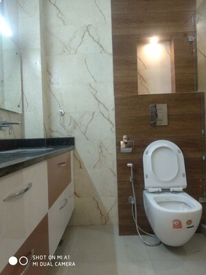 Bathroom in 2 BHK Builder Floor at Safdarjung Enclave – for Rent