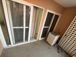 Balcony in 3 BHK Apartment at Windlass River Valley, Harrawala – for Rent