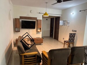 Living Room in 3 BHK Apartment at Windlass River Valley, Harrawala – for Rent