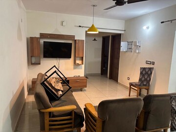 Living Room in 3 BHK Apartment at Windlass River Valley, Harrawala – for Rent