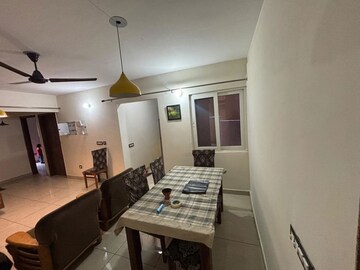 Dining area in 3 BHK Apartment at Windlass River Valley, Harrawala – for Rent
