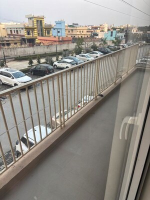 Balcony in 3 BHK Apartment at Windlass River Valley, Harrawala – for Rent