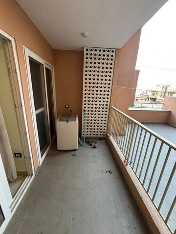 Balcony in 3 BHK Apartment at Windlass River Valley, Harrawala – for Rent