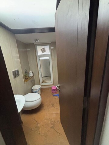 Bathroom in 3 BHK Apartment at Ruparel Ariana, Parel – for Rent