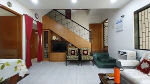 Living Room in 4 BHK Villa at Nerul Sector 18 – for Sale