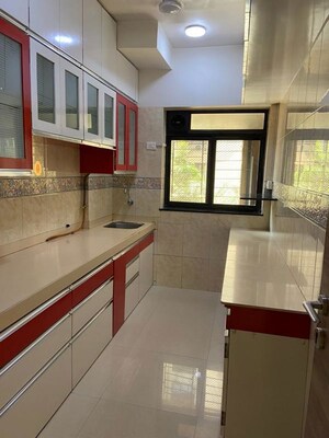 Kitchen in 1 BHK Apartment at Shiv Aradhana CHS, Malad West – for Sale