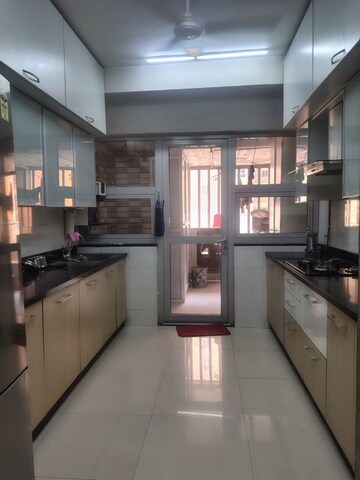 Kitchen in 3 BHK Apartment at DB Woods, Goregaon East – for Rent
