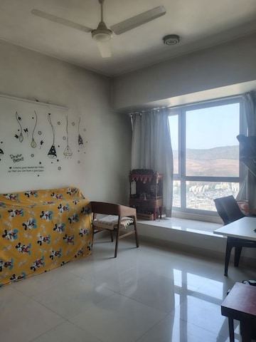 Living Room in 3 BHK Apartment at DB Woods, Goregaon East – for Rent