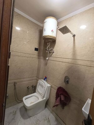 Bathroom in 1 BHK Builder Floor at Govindpuri – for Rent