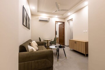 Kitchen in 1 BHK Builder Floor at Ansal Sushant Lok I, Sector 43 – for Rent