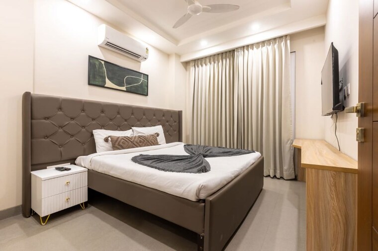 Bedroom, ansal-sushant-lok-i 1 Bedroom 540 Sq.Ft. Builder Floor In Sector 43 Gurgaon 10084516