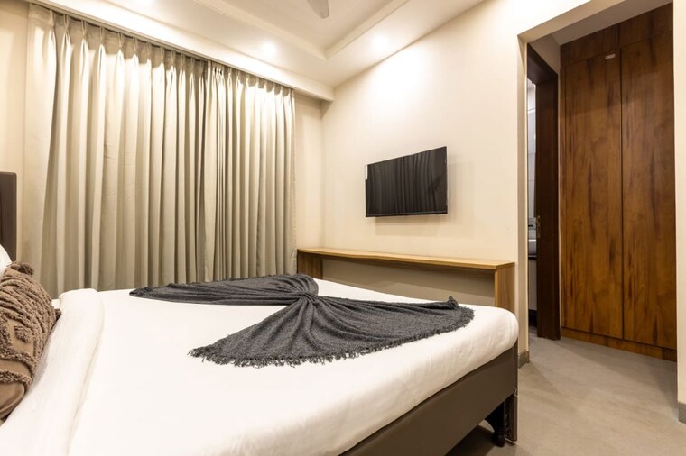 Bedroom, ansal-sushant-lok-i 1 Bedroom 540 Sq.Ft. Builder Floor In Sector 43 Gurgaon 10084516