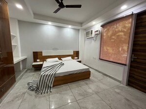 Bedroom in 1 BHK Builder Floor at Ansal Sushant Lok I, Sector 43 – for Rent