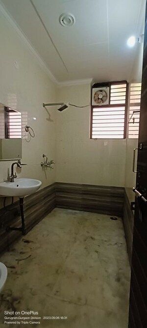 Bathroom in 2 BHK Builder Floor at Sector 47 – for Rent