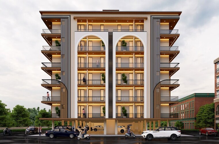 Exterior View, sector 104 3 Bedroom 1560 Sq.Ft. Builder Floor In Sector 104 Noida 10084554