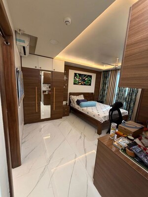 Bedroom in 4 BHK Penthouse at Nahar F Residences, Balewadi – for Rent