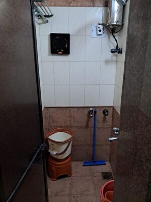 Bathroom in 2 BHK Apartment at Yash CHS Malad, Malad East – for Rent
