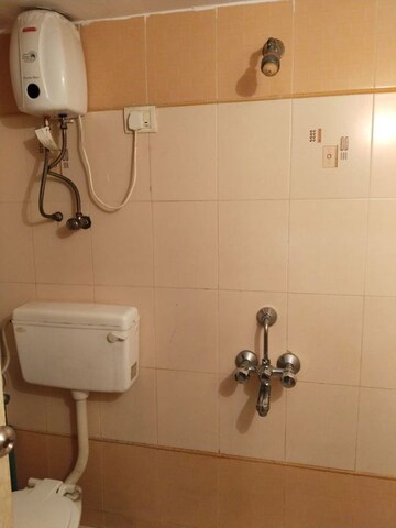 Bathroom in 2 BHK Apartment at Marwin Prince Tower, Kharghar – for Rent