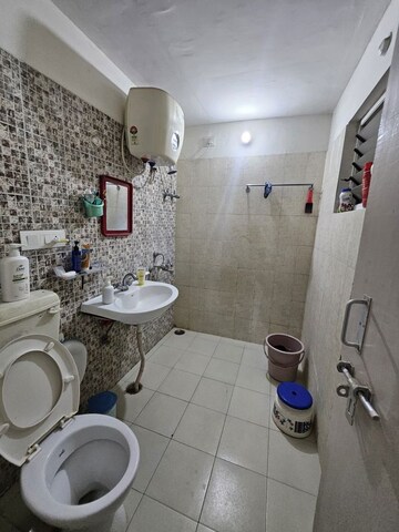 Bathroom in 2.5 BHK Apartment at Betwa Apartment, Gomti Nagar – for Sale