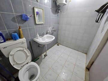 Bathroom in 2.5 BHK Apartment at Betwa Apartment, Gomti Nagar – for Sale