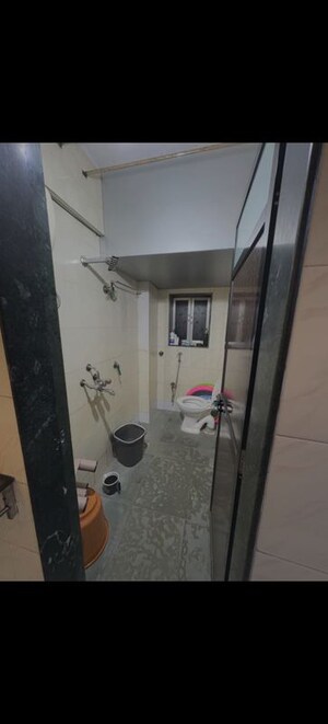 Bathroom in 2 BHK Apartment at Romell Diva, Malad West – for Rent