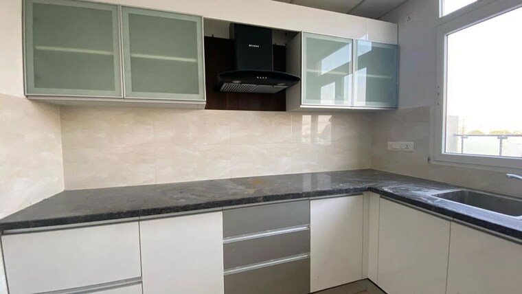 Kitchen, chandra-panorama 2 Bedroom 1100 Sq.Ft. Apartment In Sushant Golf City Lucknow 10084691