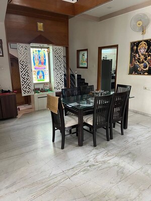 Dining Room in 6 BHK Villa at Satellite – for Rent