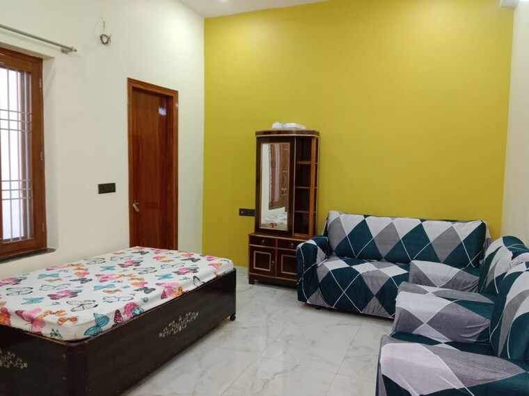 Bedroom, indira nagar 3 Bedroom 1500 Sq.Ft. Independent House In Indira Nagar Lucknow 10084703