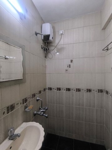 Bathroom in 2 BHK Apartment at Progressive Group Highness, Sanpada – for Rent