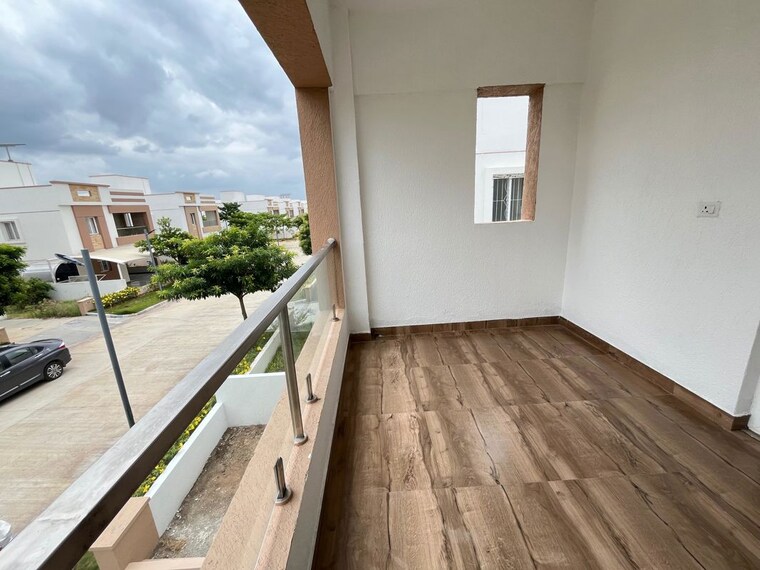 Balcony, greenmark-mayfair-bhel 3 Bedroom 2310 Sq.Ft. Villa In Kondakal Hyderabad 10084722