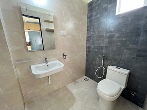 Bathroom in 3 BHK Villa at Greenmark Mayfair Bhel, Kondakal – for Rent