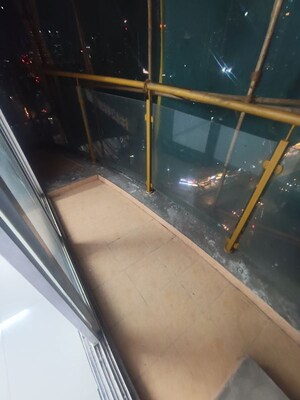 Balcony in 2 BHK Apartment at Lotus Lotus Link Square, Malad West – for Rent